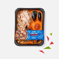 Суп Том Ям с морепродуктами