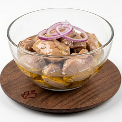 Печень трески из морож. сырья 500 г