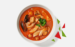 Суп Том Ям с морепродуктами